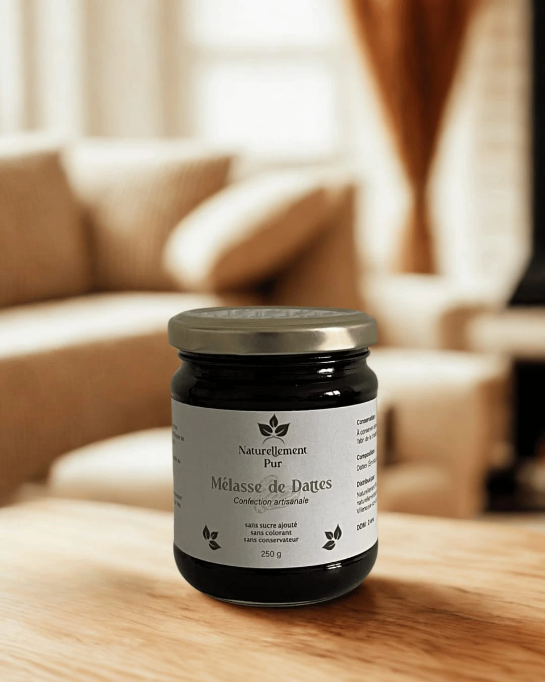 Mélasse de dattes, produit naturel