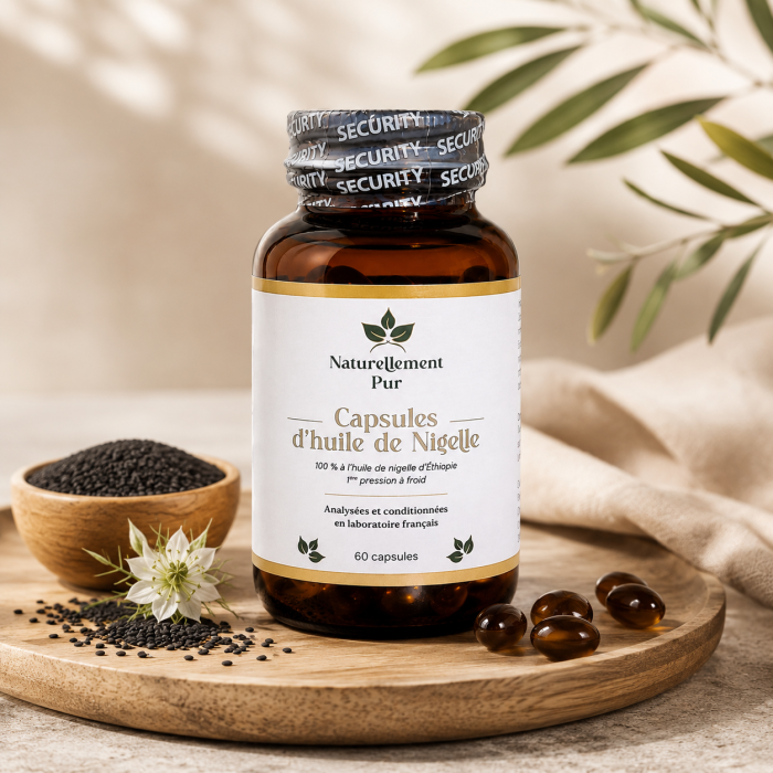 Capsules huile de nigelle d’Éthiopie